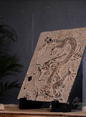 工艺中式风仿古树脂客栈会所摆件