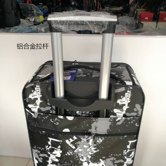 Lulu Kaidi universal wheel school nylon trolley case