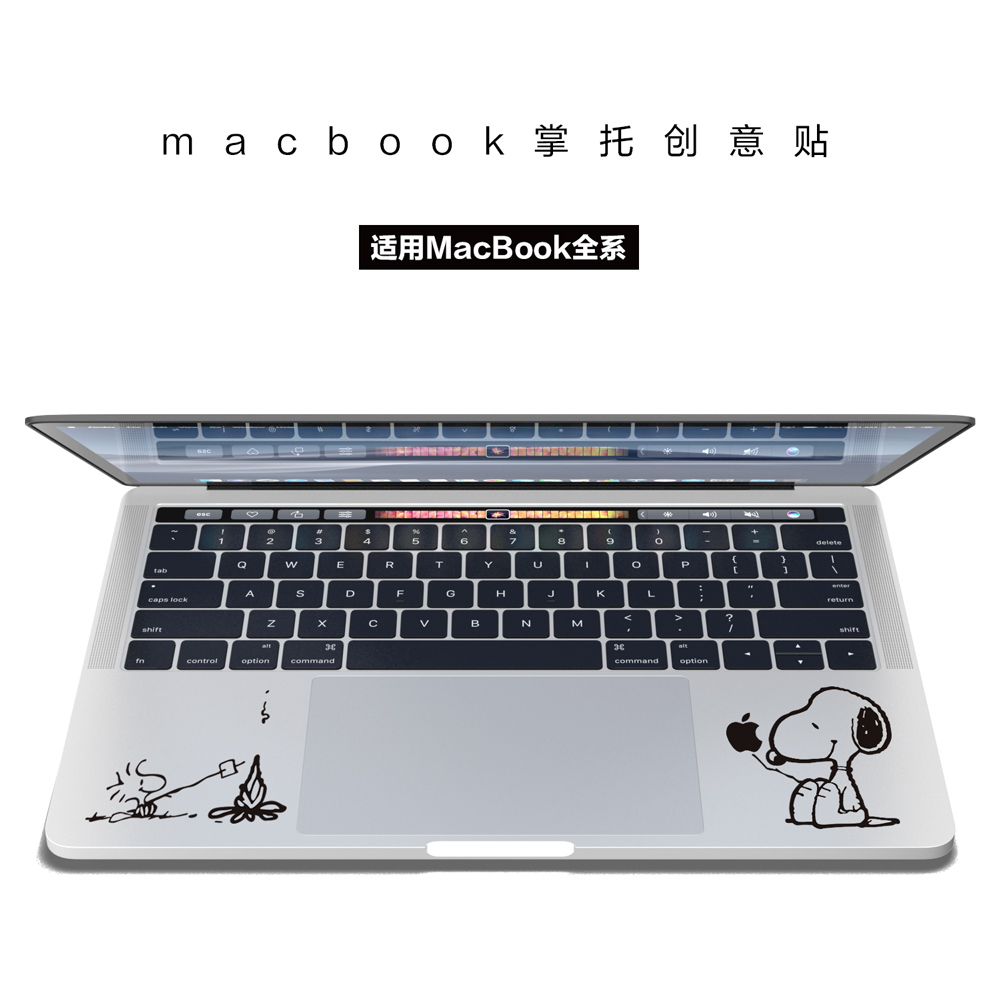 适用macbookpro15air13寸局部掌托贴苹果笔记本贴纸手托贴11 12 - 图0