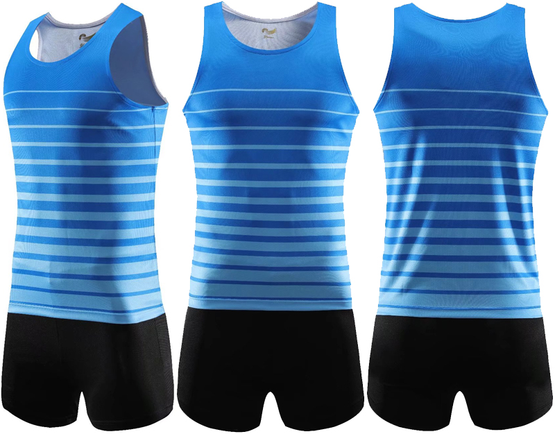 田径服套装男女体考体育生零阻力训练比赛专业短跑运动服背心定制-图3