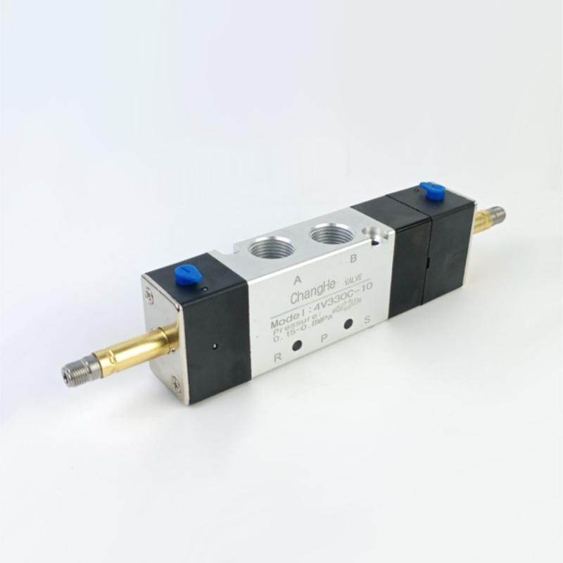 220V/24V三位五通电磁阀4V220-08 4V230-C/E 4V330-C/E 4V430-C/E,淘宝优惠券,粉丝福利购,淘宝优惠卷