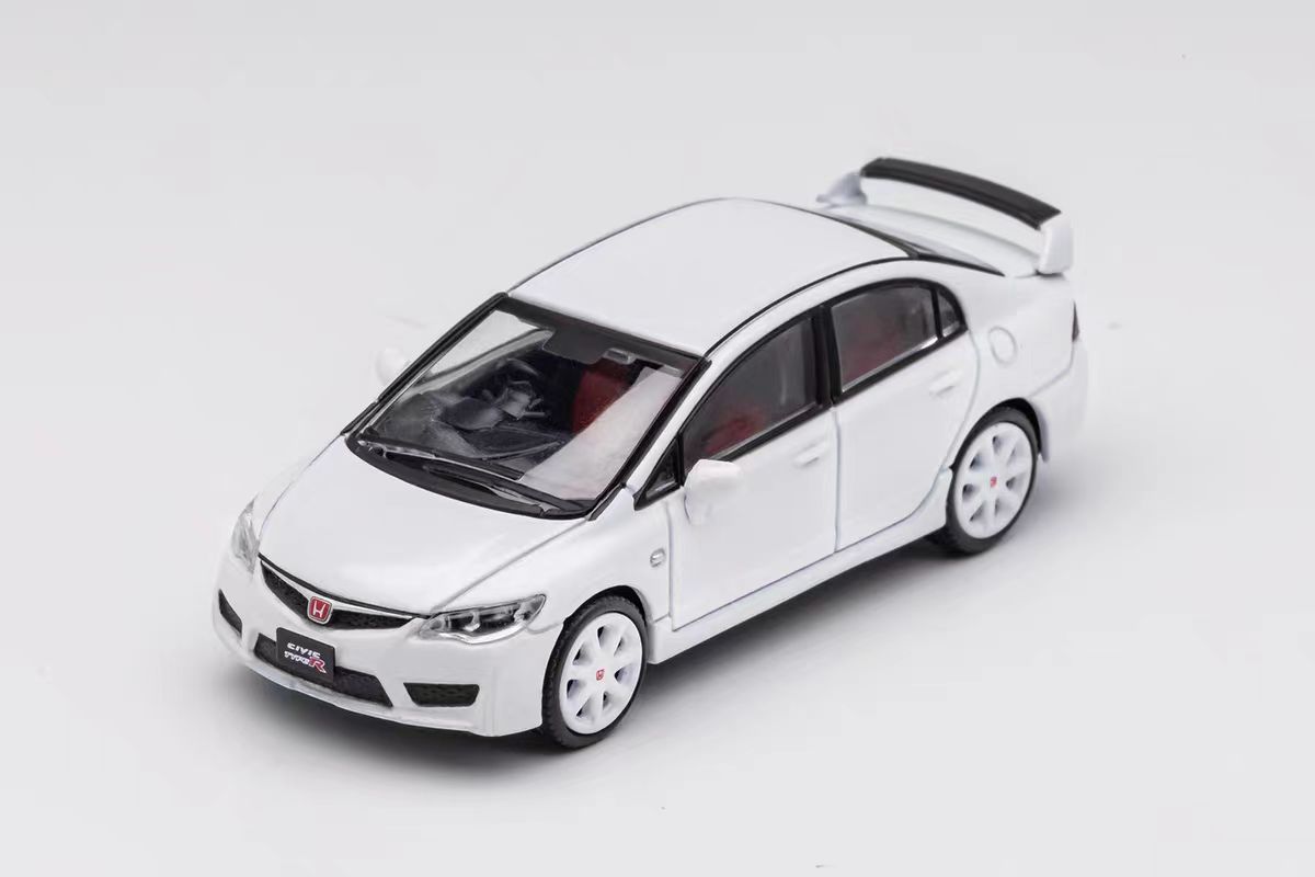 DCT合金1:64仿真跑车FD2模型8代本田Civic思域 Type R合金车男孩-图3