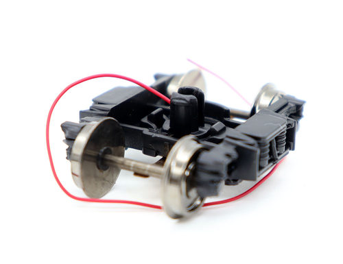 HO火车客车厢底架bogieAssembly 1/87转向架集成改装配件玩具模型 - 图1