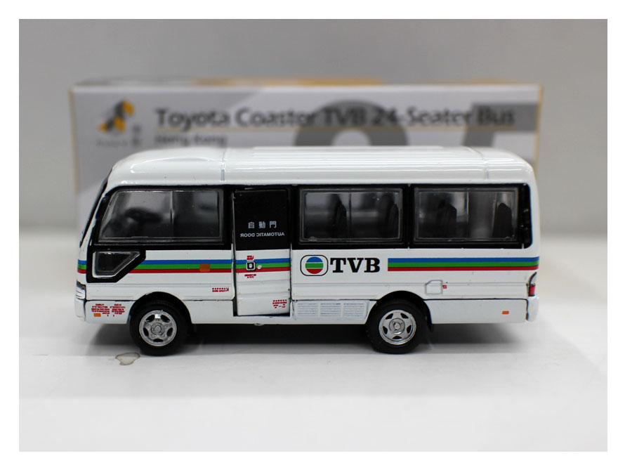 Tiny 85微影玩具Coaster丰田考斯特香港TVB巴士小客车合金车模型-图3