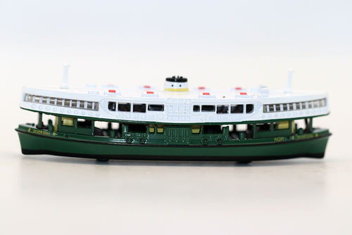 TINY 41微影玩具 香港天星小轮 银星号维港游船渡海轮船模型怀旧 - 图2