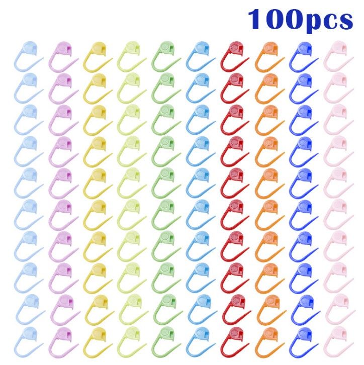 手工编织材料记号扣毛线织毛衣计数扣防解塑料小别扣小别针整盒装,淘宝优惠券,粉丝福利购,淘宝优惠卷