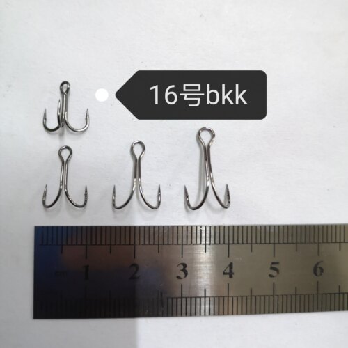 奥金鸡爪钩 双钩防挂钩VIB防挂路亚钩鱼钩6#8#10#12#号 - 图0