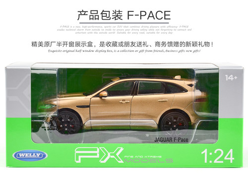 威利1:24捷豹F-PACE SUV越野车F-Type Coupe XJ仿真合金汽车模型 - 图2