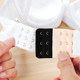 Underwear bra three rows anti-slip extended buckle
