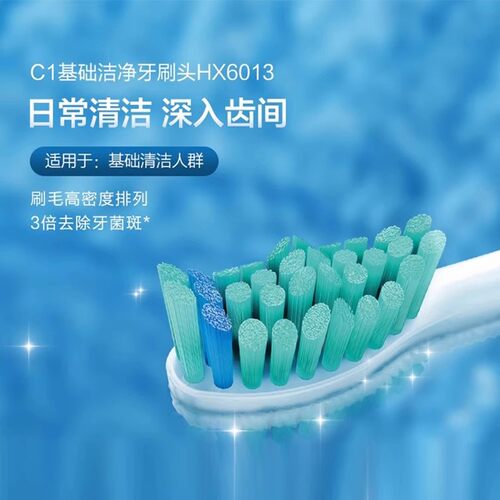 飞利浦电动牙刷头HX6011/9021/9031适用于HX3216/3226/6730/6721 - 图0