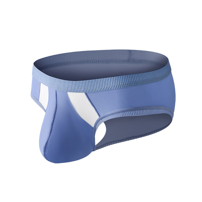 男士超薄丝滑冰丝性感低腰三角裤U凸大囊袋分离式显大高弹力内裤,淘宝优惠券,粉丝福利购,淘宝优惠卷