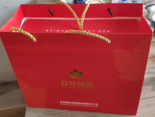 红叶正品景德镇陶瓷茶具套装高白瓷釉下彩手绘功夫茶具 荷花 包邮 - 图3