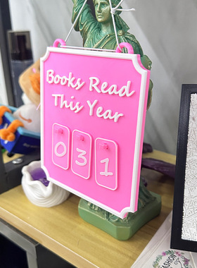 跨境新品Hanging Bookshelf Counter bookish decor 悬挂书架装饰