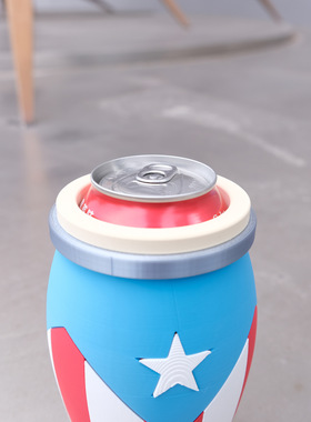 Conga-Style Can Holder 康加鼓风格易拉罐套 饮料收纳3d打印摆件