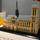 Suzhou Garden Tiananmen National Style Architecture Castle Building Blocks