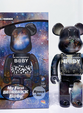 暴力熊潮玩积木熊摆件Bearbick