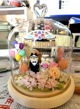 玻璃装饰书房防尘祝福