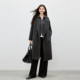 Qiushui Yiren sheep wool elegant lapel woolen coat