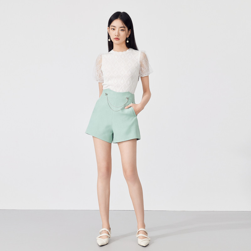  秋水伊人毛针织衫