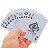 Цветная бумага, пластиковые водонепроницаемые игральные карты из ПВХ для взрослых, 13 года, можно стирать, оптовые продажи, увеличенная толщина