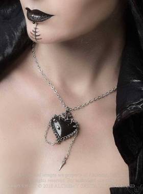 alchemy英国A牌黑暗之心哥特项链