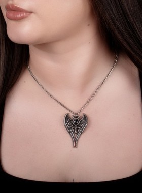 Alchemy Angel of Mercury P993 水星天使暗黑朋克风天使翅膀吊坠