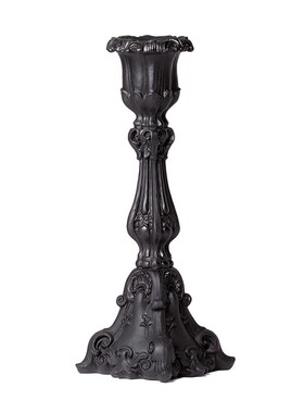 英国A牌Alchemy哥特暗黑SA22B Baroque维多利亚巴洛克复古黑烛台