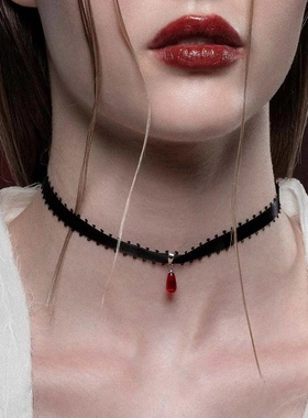 英国Regalrise吸血鬼血滴颈带