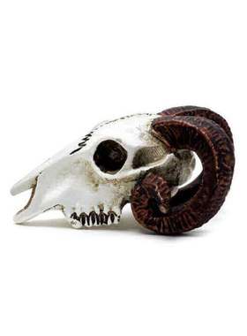 羊头骨哥特迷你树脂模型