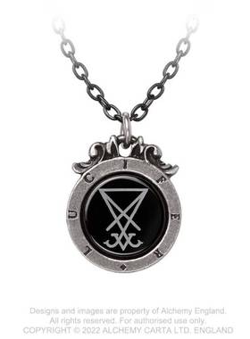 Alchemy坠落天使路西法哥特项链