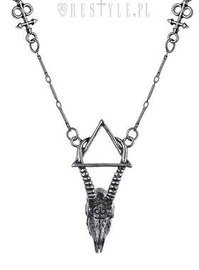 东欧哥特正品羊头项链