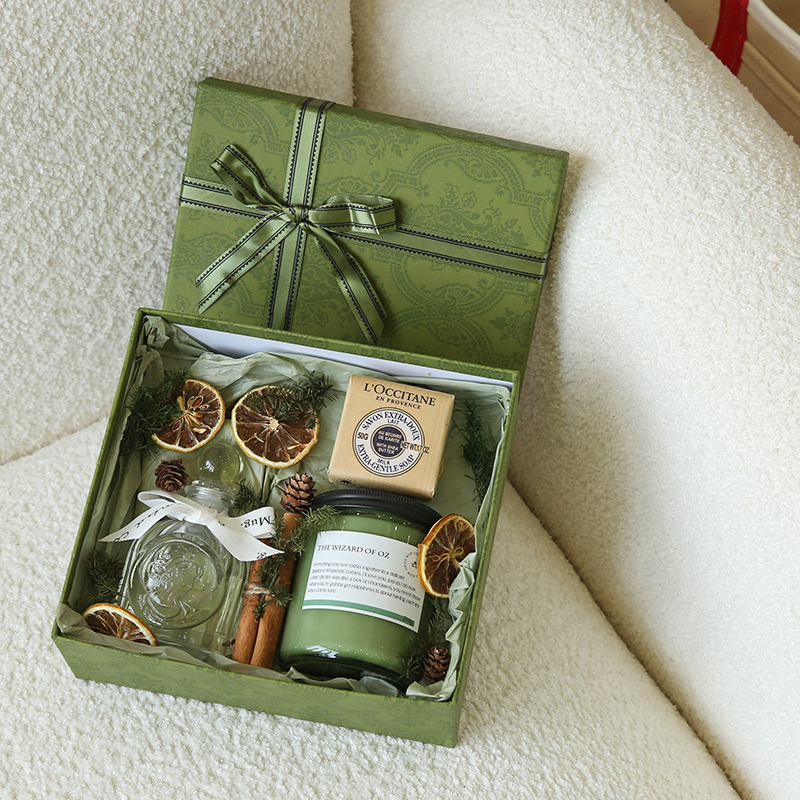 《绿野仙踪》绿色系文艺风香薰蜡烛无火欧舒丹香薰礼盒生日礼物,淘宝优惠券,粉丝福利购,淘宝优惠卷