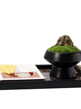 新中式茶室托盘组合摆件