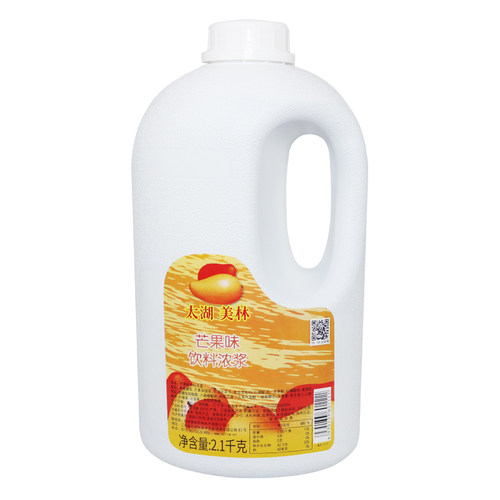 太湖美林芒果汁饮料浓浆1.2kg奶茶原料沙冰美林6倍浓缩芒果汁果酱 - 图2