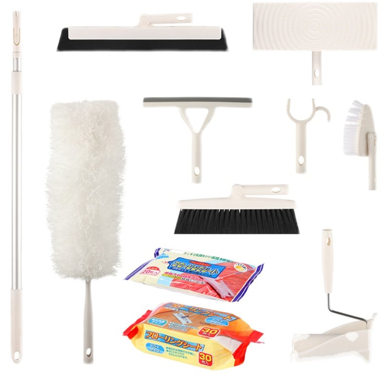 【挂壁清洁套装组合】百变替换头拖把刮水平板伸缩杆原装配件大全,淘宝优惠券,粉丝福利购,淘宝优惠卷