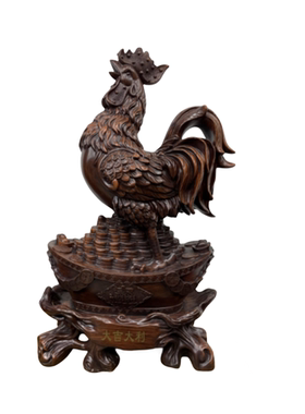 树脂仿木祝福中式祝福