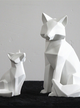 树脂招财祝福北欧简约客厅儿童房