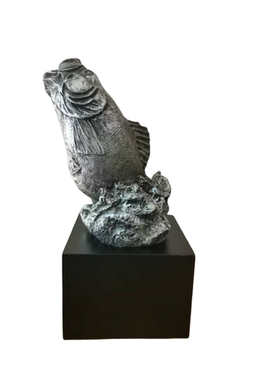 客厅家居装饰品新家办公室乔迁开业礼物招财鱼奖杯奖品纪念品摆件