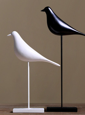 现代北欧简约萌宠家居客厅酒柜小摆件样板间儿童房软装饰品工艺品