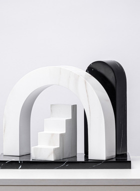 现代北欧几何不规则摆件