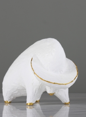 样板房客厅家居摆件树脂新中式