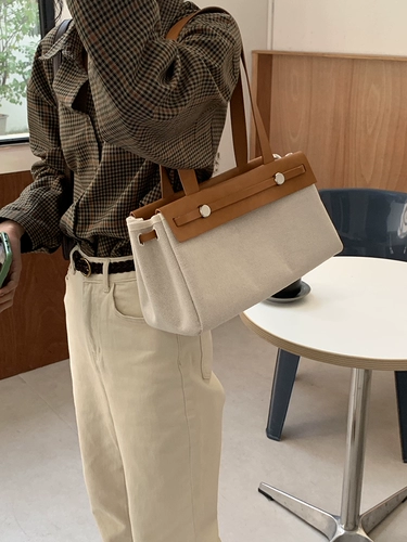 Небольшая дизайнерская универсальная сумка на одно плечо, вместительная и большая сумка подмышку, Южная Корея