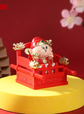 Q版游神轿子摆件轿