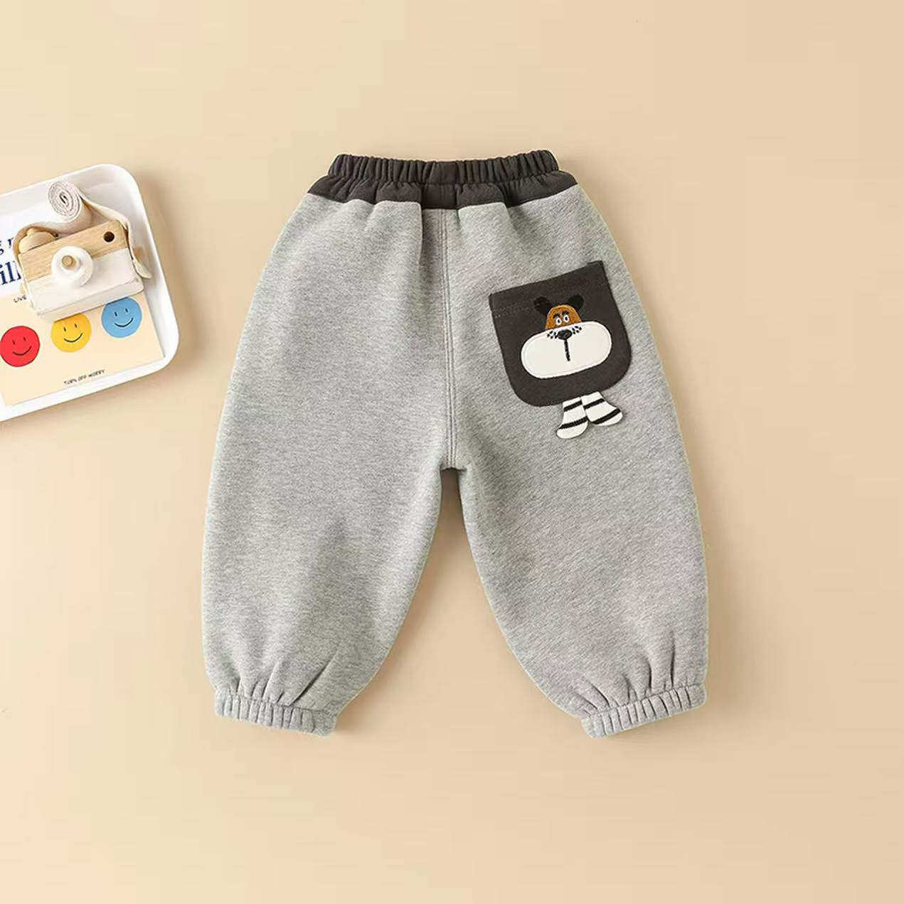 男童加绒裤子秋冬款外穿儿童运动休闲裤一体绒卫裤宝宝加厚冬装潮,淘宝优惠券,粉丝福利购,淘宝优惠卷