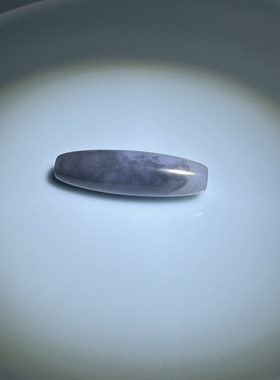 和田玉籽料.青花黑白勒子.天珠