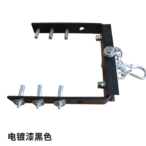 瑞思邦包邮横梁U型拳击泰散打空中瑜伽秋千吊环吊钩沙袋架子吊式 - 图0
