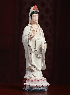 【感恩结缘优惠】西方三圣描金彩阿弥陀佛观音佛像大势至菩萨像