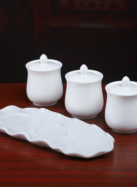 戴玉堂陶瓷《净荷圣水杯》供水杯供奉观音佛像 水杯佛具供佛用品