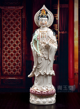 【感恩结缘优惠】《西方三圣神像站像》佛像工艺品供奉家居饰品