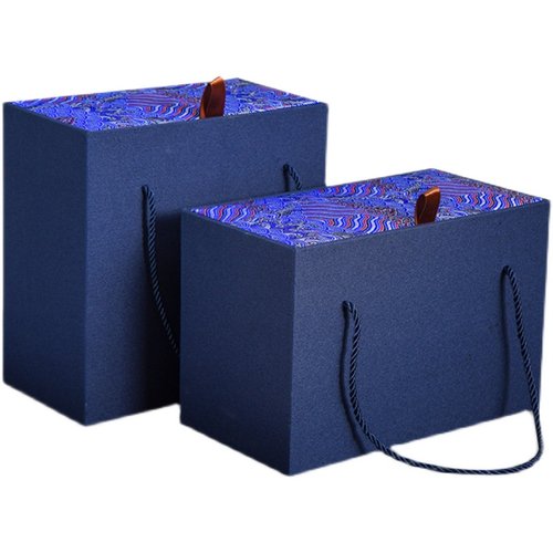 定制酒盒子春节礼盒高档酒包装礼盒空酒盒通用茅型送礼酒盒包装 - 图3